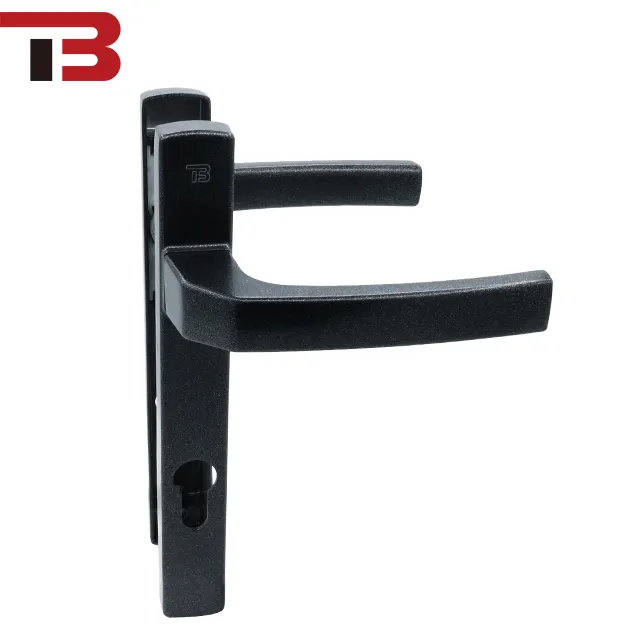 Алюминиевая одноточечная ручка для раздвижной двери, стеклянная дверная ручка, аксессуары