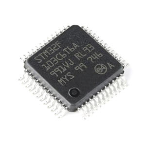Nouveau microcontrôleur IC STM32F1 d'origine, 32 bits, monocœur, 72 MHz, 32 Ko (32K x 8) FLASH, 48-LQFP (7x7), STM32F103C6T6A - Product Image 1