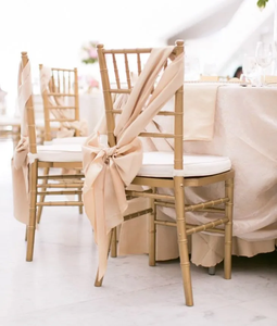 Silla de comedor moderna de bambú con respaldo de metal para oficina en casa, hotel o baño para banquetes y bodas - Product Image 2