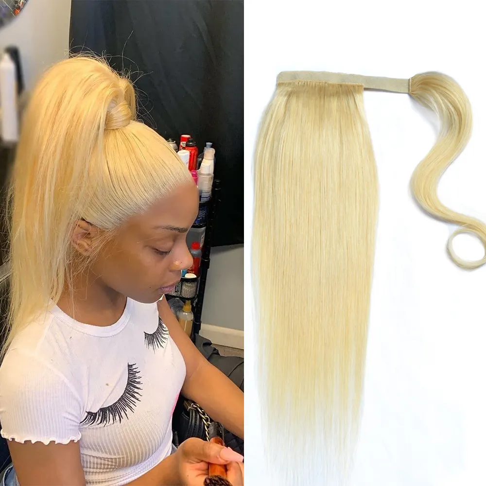 RXHAIR Nicht nachweisbare Clips Ins Extensions Raw Brazilian Straight Handme Hair Me Haar verlängerungen & Perücken Pferdes chwanz