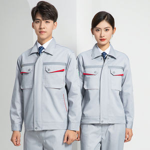 Combinaisons de travail antistatiques en coton et polyester, résistantes aux ateliers électriques, multi-poches, combinaisons de mécanicien - Product Image 3