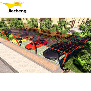 Structure en aluminium robuste personnalisable, abri pour voiture autoportant, toiture en polycarbonate, tente de stationnement pour voiture, auvent à structure métallique - Product Image 6