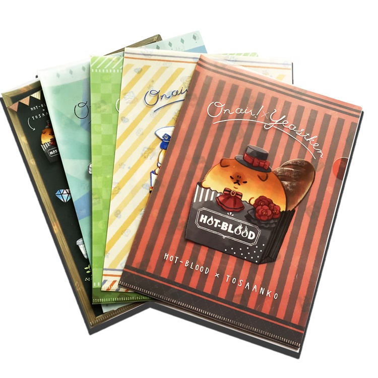 Папка с золотым логотипом и тиснением на заказ из искусственной кожи для школьных и офисных принадлежностей