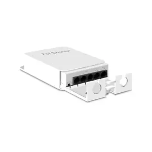 Outdoor 2/3/4 Poort Gigabit Netwerk Poe Extender 30W Met Vlan Voor Ethernet Switch/Ip Camera