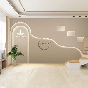 Carta <span class=keywords><strong>da</strong></span> Parati Autoadesiva Stile Crema di Lusso per Club di Bellezza e Salute - Product Image 1