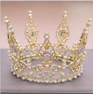Couronne de diadème de mariée argent, style rétro, diadème de mariée, mariage, <span class=keywords><strong>demoiselle</strong></span> <span class=keywords><strong>d</strong></span>'<span class=keywords><strong>honneur</strong></span>, en cristal, HA-451 - Product Image 3