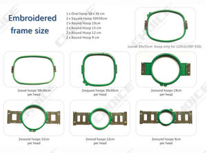 Máquina de GC-1201EB bordada de una sola cabeza, 12 agujas, Industrial, computarizada - Product Image 4
