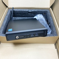 Ordinateur portable HP800G1 EliteDesk Mini PC reconditionné en usine, pour la maison/le bureau/les études, WiFi, RAM DDR4, SSD, double cœur Intel Core