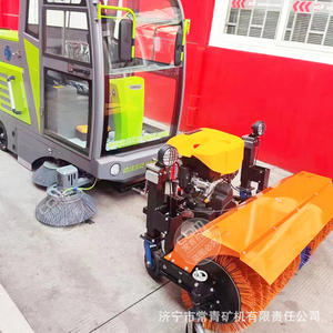 Vehículo de Saneamiento con Cabezal Quitanieves Eléctrico, Cepillo Rodante Quitanieves Montado en Vehículo, Cabezal Quitanieves Portátil - Product Image 3