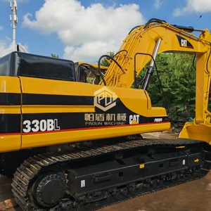 รถขุดมือสอง CAT 320B 330B 330BL 330C 330D รถขุดไฮดรอลิก รถขุดแคตเตอร์พิลลาร์ - Product Image 1