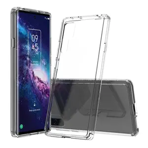 Trong Suốt Bán Buôn Chống-Mùa Thu TPU Trường Hợp Điện Thoại Cho TCL 20 Pro 5G S S L + A S E SE Xe A30 10 205 20B 4X Chống Sốc Mềm Bìa