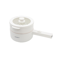 Bonne qualité cuisson électrique hot pot 2L portable mini mijoteuse poêle électrique
