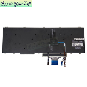 Được bàn phím đèn nền Bỉ cho vĩ độ Dell 5500 5501 5510 Độ chính xác 5511 3540 3541 3500 3501 0x21wj 0vpy1d bàn phím - Product Image 6