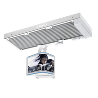 Refroidisseur d'eau pour processeur tout-en-un Lian Li Stealth Flow 2e génération avec écran OLED incurvé 360ARGB pour boîtier d'ordinateur