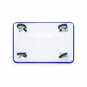 Chariot à plateforme en fer pliable robuste 150 kg 330 lb pour usine industrielle - Product Image 2