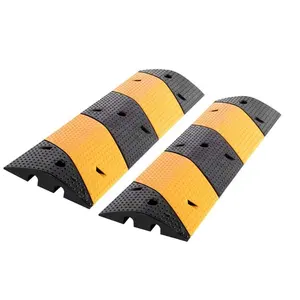 factory wholesale speed controller hump traffic road rubber speed bump for sale
