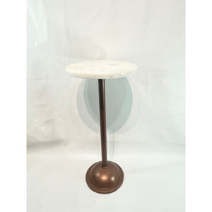 Table d'appoint en marbre, cette élégante table d'appoint pour salons, halls d'hôtel, chambres à coucher, prix de gros, collection - Product Image 2