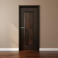 Protection d'angle anti-collision de style moderne pour portes intérieures en bois, surface finie, largement utilisée dans les chambres et les écoles