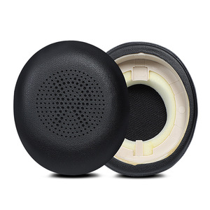 Almohadillas de Repuesto para Jabra Elite 45h, Almohadillas de Cuero Proteico Transpirables con Cancelación de Ruido, Esponja de Calidad Premium - Product Image 3