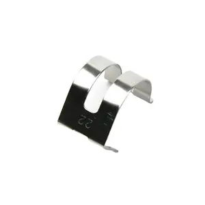 OEM Metal Belt Clip Flat Spring Clip Stainless Steel Stamping Part