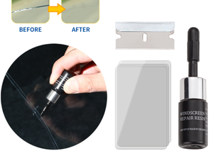 Líquido de Reparación de Parabrisas de Automóviles, Resina para Grietas y Daños, Pegamento para Reparación de Vidrio de Automóviles - Product Image 4