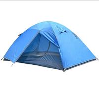Tente de camping légère pour 1 homme de couleur orange tente de randonnée ultralégère imperméable pour le trekking