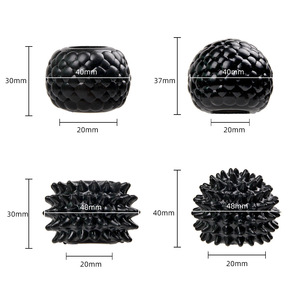Crystal Wolf Fang Condom Delay Ring Set <b>TPE</b> Cock Ring For Men Adult Sex Toy 40mm 20mm 30mm 37mm 48mm - Product Image 1