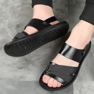 Sandalias Casuales para Hombre, Transpirables, Ligeras, Resistentes al Agua, Antideslizantes, Versátiles, Modernas, con Suela Suave y Gruesa para Exteriores - Product Image 1