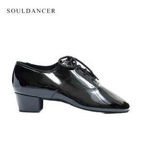 Soul & BD chaussures <span class=keywords><strong>de</strong></span> <span class=keywords><strong>danse</strong></span> latine pour enfants pour garçon talons bas enfants Jazz Tango chaussures en cuir <span class=keywords><strong>de</strong></span> vache verni chaussures <span class=keywords><strong>de</strong></span> <span class=keywords><strong>danse</strong></span> <span class=keywords><strong>de</strong></span> salon pour garçon 802 - Product Image 2