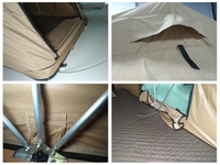 Offre Spéciale nouveau 4x4 accessoires de voiture en plein air tout-terrain Camping toile pliable tente de toit tente de toit