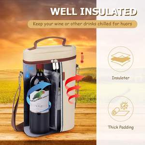 Personalized High Quality Waterproof Best Seller Thermal Bag Cooler Bag Insulated Wine Cooler Bag - Product Image 5