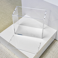 Boîte d'entraînement Elite en acrylique magnétique transparente écologique, protection UV à 99 %, étui de présentation en acrylique ETB pour cartes TCG