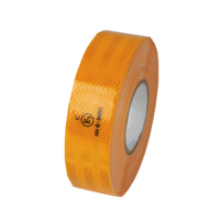 Cinta de Señalización Reflectante Personalizable con Logotipo, para Exteriores, Autos y Camiones, ECE 104r, Autoadhesiva, PVC PET, Impermeable, Alta Reflectividad