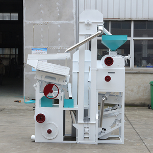 Molino de arroz integrado comercial 6LM-15 Estructura compacta con motor eficiente y componentes del núcleo del motor - Product Image 4