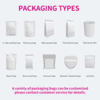 Custom Printed 9.3*20cm Food Grade Foil Protein Powder Stick Sachet Packaging Bag Pouch Instant Coffee Stick Packaging Bags
