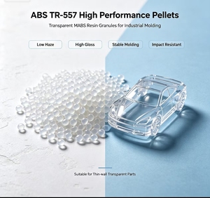 เม็ดพลาสติก ABS ใส TR-557  ความโปร่งแสงสูง  วัสดุเรซิน MABS สำหรับฉีดขึ้นรูป  ใช้สำหรับตัวเรือนไฟและกรอบจอแสดงผล - Product Image 6