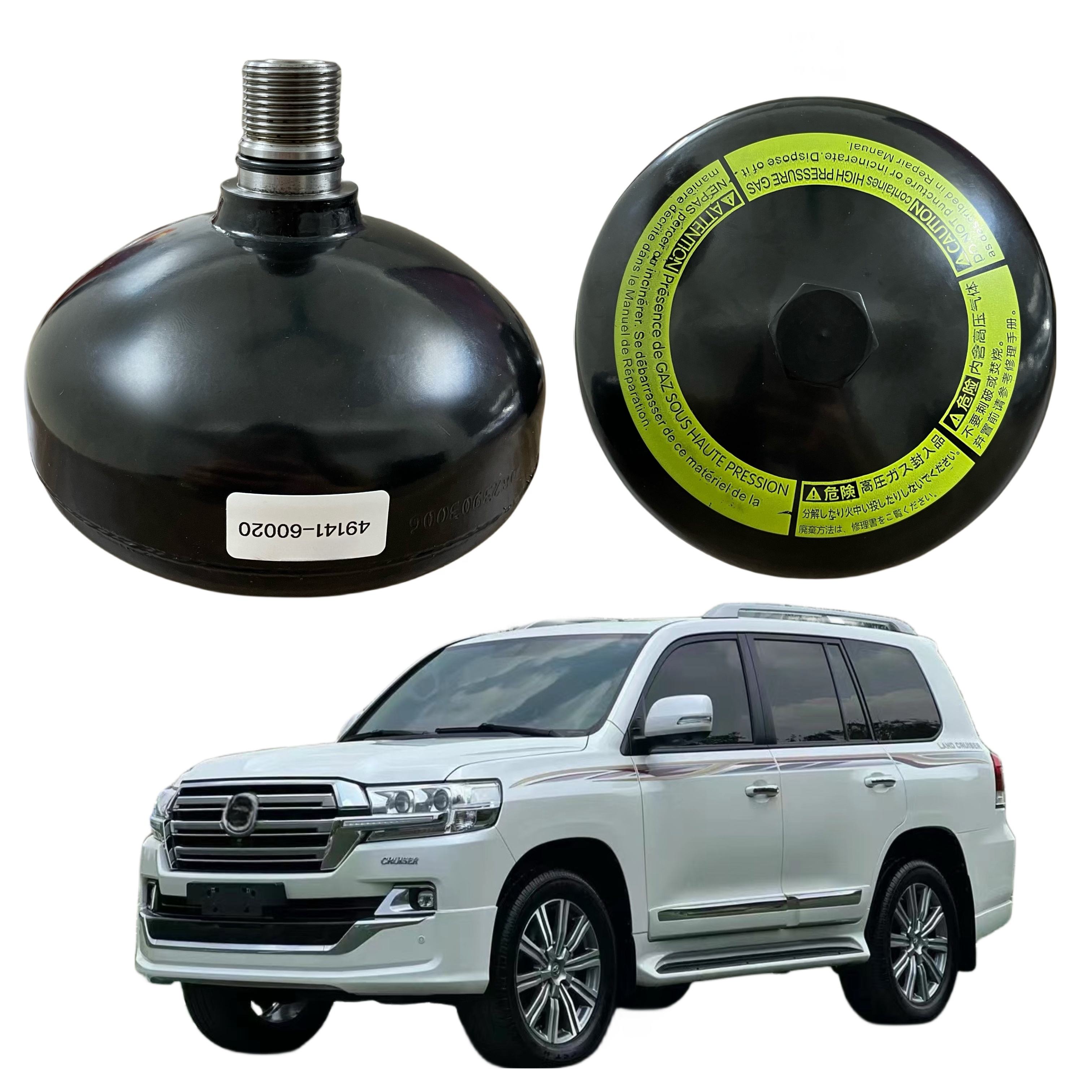 【yukai.yukai.0225】 VASS LUDACER LUXESOEM Shock Absorber Accumulator for LAND CRUISER URJ201