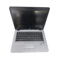 Laptop H-P 820G3 portabel bisnis, komputer kantor harga rendah, I3-6th 8GB RAM 256GB SSD ringan 13 inci