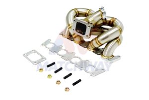 Collecteur d'échappement MATCHWAY Performance 3mm SS304 T3 V-band pour Audi VW A4 1.8L Jetta <span class=keywords><strong>Golf</strong></span> <span class=keywords><strong>GTI</strong></span> FWD 99-04 - Product Image 4