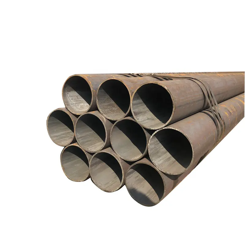 prime quality Q195 Q235B Q345B ASTM A52 A53 EN10217 HFW carbon steel welded round pipe carbon steel pipe