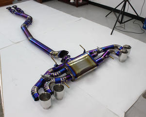 Alliage de titane d'échappement Catback personnalisé pour Nissan Gtr/gt-r R35 3.8tt 101mm tuyau en Y tuyau d'échappement silencieux système d'échappement d'échappement - Product Image 6