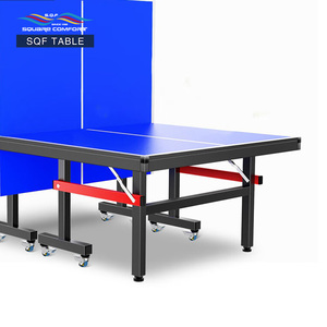 โต๊ะปิงปองพับได้ S.Q.F รุ่น Professional Blue พร้อมล้อ โต๊ะปิงปอง MDF คุณภาพระดับเชิงพาณิชย์ สำหรับใช้ในร่ม เหมาะสำหรับโรงยิมและคลับ - Product Image 3