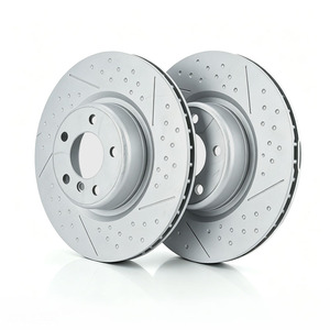 Drilled Vented <b>Brake</b> <b>Disc</b> For BMW F20 F30 F32 Rear Replacement Part New OE 34206797598 - Product Image 1