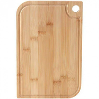 Petite planche à découper en bois OEM, planche à découper en bambou avec rainure pour le jus, planche à découper en bambou miniature personnalisée