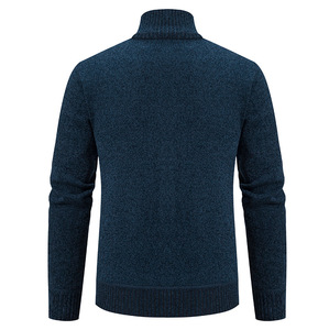 All'ingrosso maglione da uomo <span class=keywords><strong>Cardigan</strong></span> per maglieria <span class=keywords><strong>Slim</strong></span> Fit con risvolto spessa giacca calda abbigliamento - Product Image 6