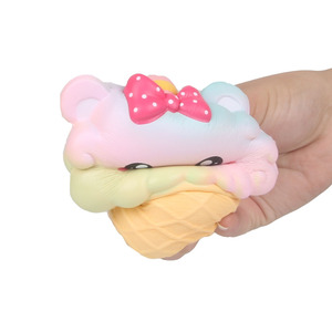 Cartoon Unicorn Ice Cream <b>Squishy</b> Pu Stress Relief Toy For Kids 5 7 Years Unisex Fidget Toy Gift - Product Image 5
