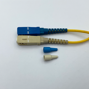 Funda de alivio de tensión de fibra óptica SC de 15.5mm de longitud, funda de cola corta mini de 0.9mm para cable de conexión de fibra óptica con amortiguación apretada de 0.9mm - Product Image 2