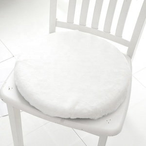 Circular de piel no-Slip asiento de espuma de memoria cojín de sofá decorativo cojín almohada - Product Image 3