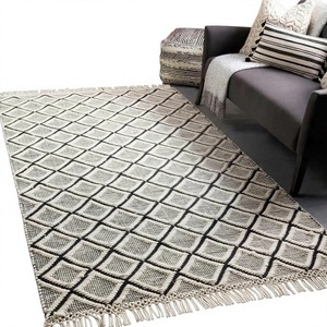 2025 Designer Handmade Woolen Rugs Wholesale Price Custom Wool Rugs Indian Manufacturer Cheap Price Area Rugs ITHL Modern - Product Image 1
