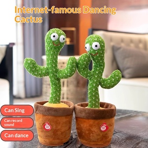 <span class=keywords><strong>Cactus</strong></span> Dansant qui Apprend à Parler, Chante, Se Balance, Se Tord et Répète - Jouet Électrique pour Bébés, Tout-Petits et Enfants - Cadeau pour Enfants - Product Image 3